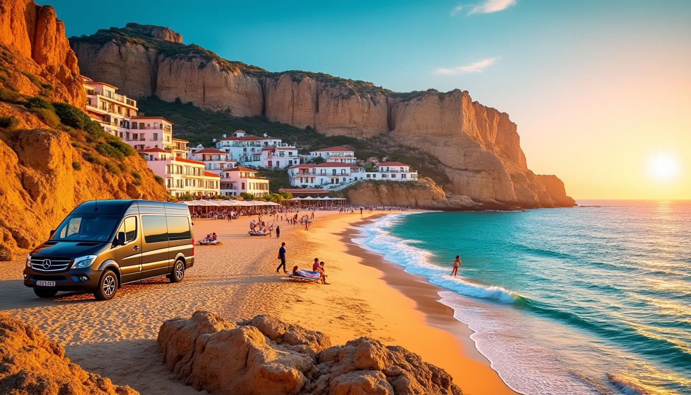 descubra as maravilhas do algarve com o conforto dos nossos transfers em albufeira. aproveite uma experiência única, explore as praias deslumbrantes e os encantos locais sem preocupações de transporte.