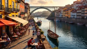 explore o charme irresistível da cidade do porto, em portugal, com suas ruas históricas, vinhos mundialmente famosos e vistas deslumbrantes do rio douro. venha vivenciar uma cultura rica e experiências únicas!