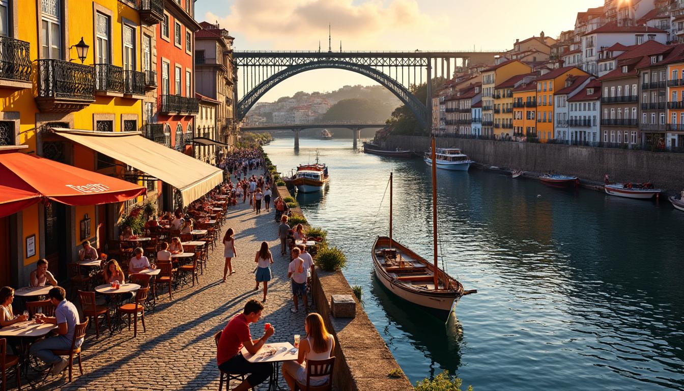 explore o charme irresistível da cidade do porto, em portugal, com suas ruas históricas, vinhos mundialmente famosos e vistas deslumbrantes do rio douro. venha vivenciar uma cultura rica e experiências únicas!