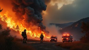 incêndio descontrolado atinge covilhã e leva a câmara municipal a emitir alertas urgentes para a população. saiba mais sobre as medidas de segurança e atualizações do fogo.