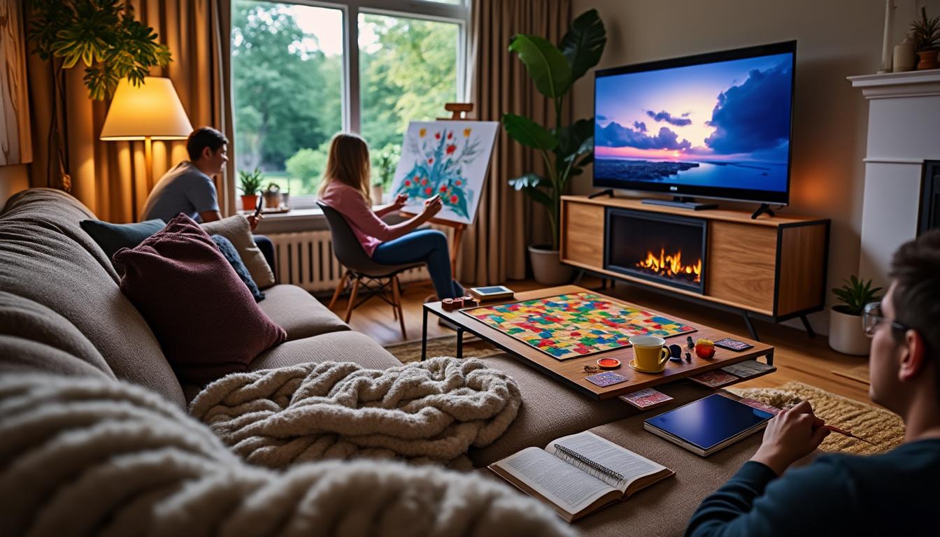 descubra formas criativas de se divertir sem sair do sofá! inspire-se com ideias práticas para aproveitar o tempo em casa com conforto e diversão.